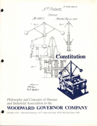 The Woodward Constitution
